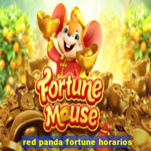 red panda fortune horarios